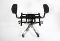 Base de fauteuil pivotant BCS complète avec accoudoirs 4-D