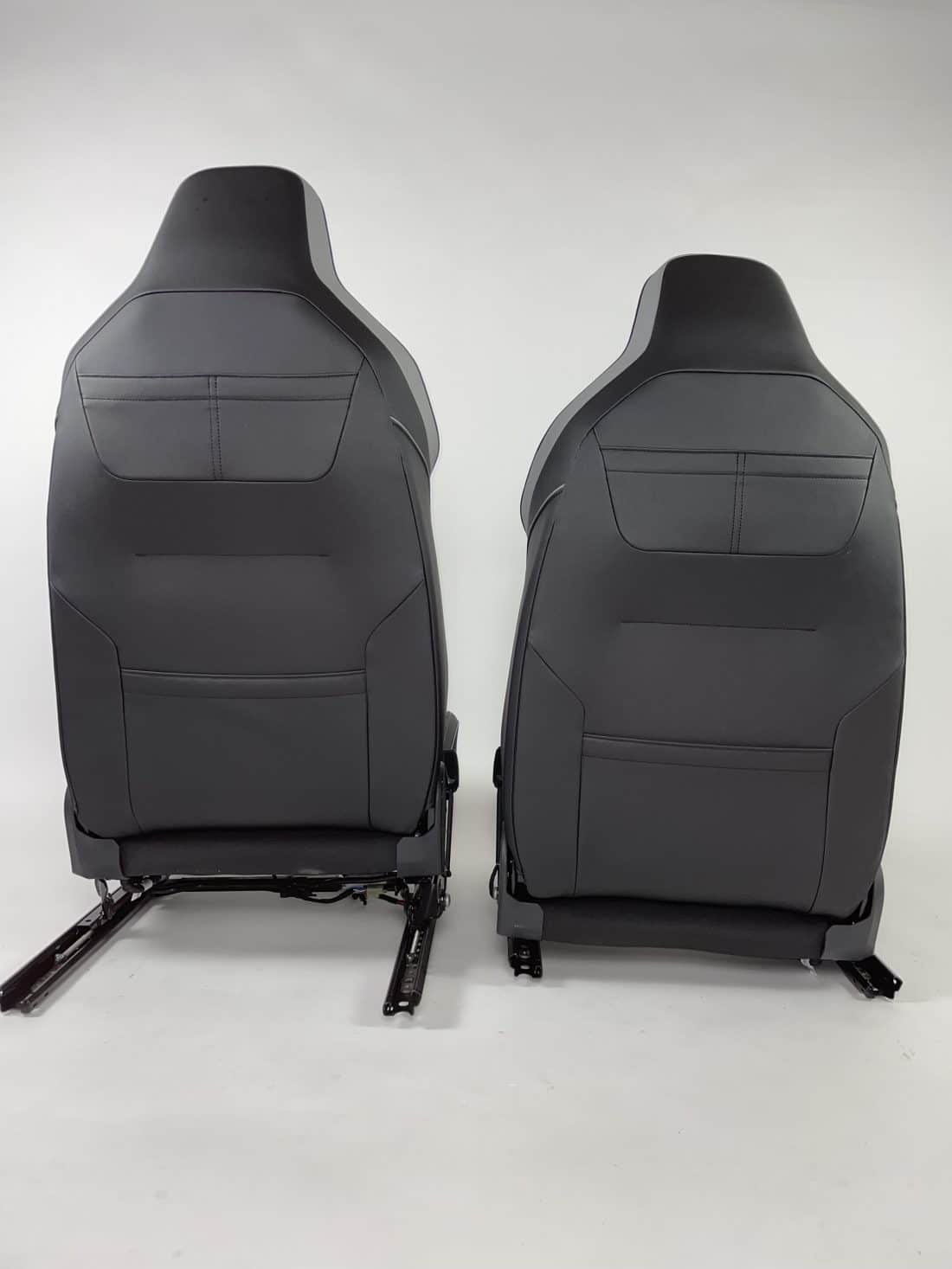 Interieur Vw Golf 8 R Leder Zwart Grijs Stiksel