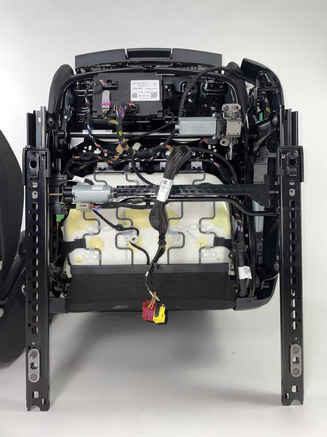 Interieur Vw Golf 8 R Leder Zwart Grijs Stiksel