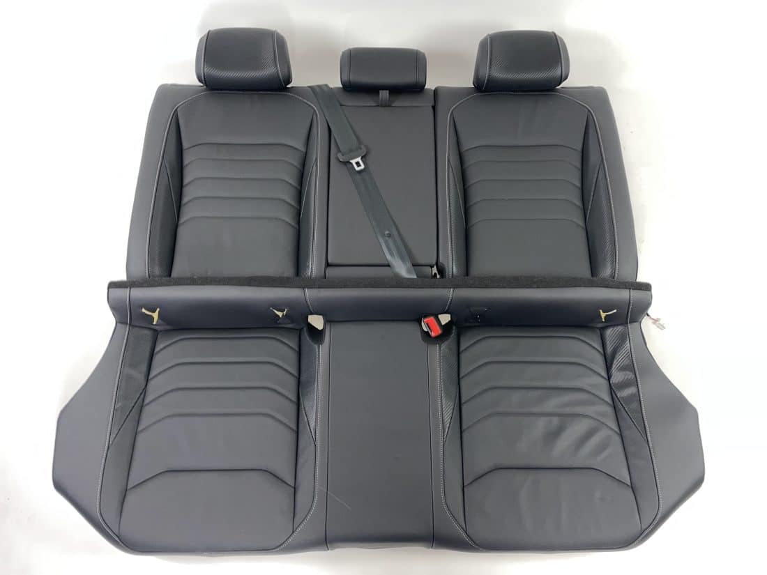 Interieur Vw Golf 8 R Leder Zwart Grijs Stiksel