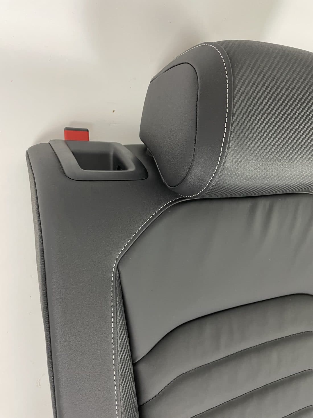 Interieur Vw Golf 8 R Leder Zwart Grijs Stiksel