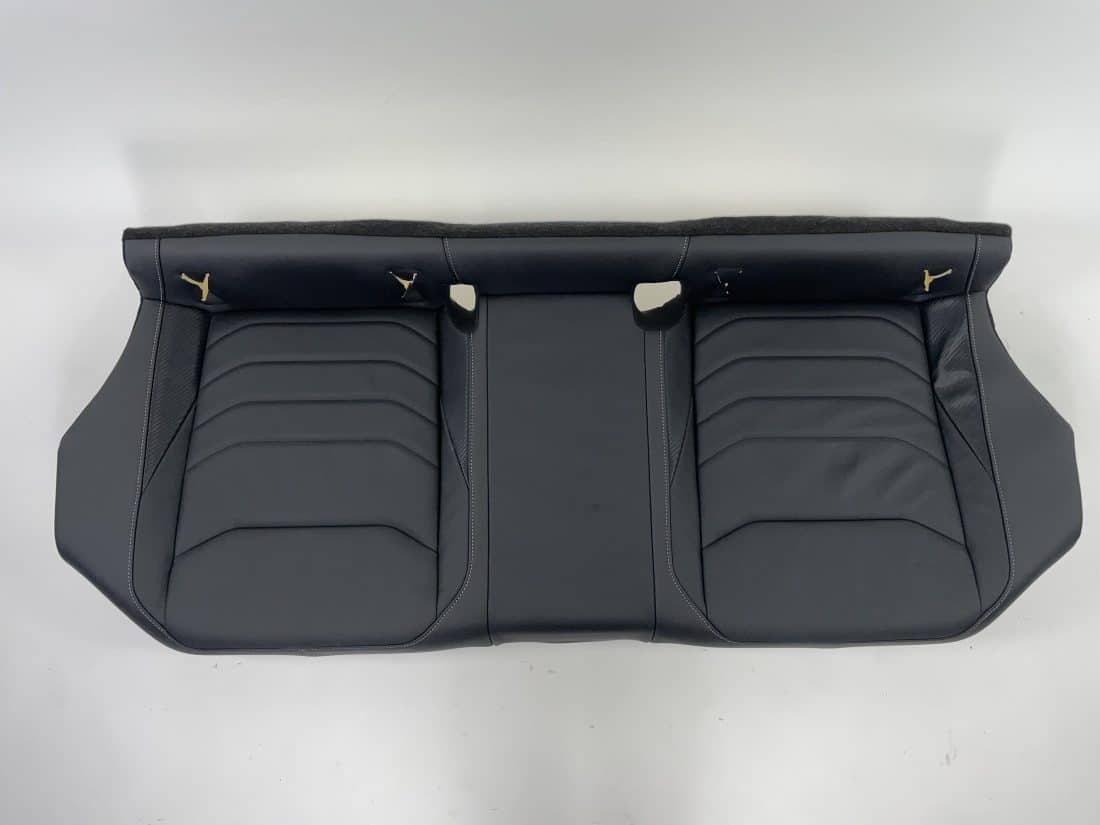 Interieur Vw Golf 8 R Leder Zwart Grijs Stiksel