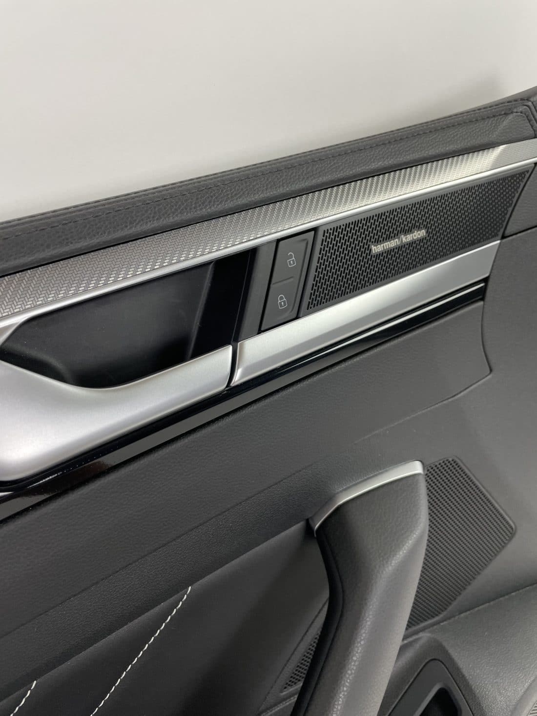 Interieur Vw Golf 8 R Leder Zwart Grijs Stiksel