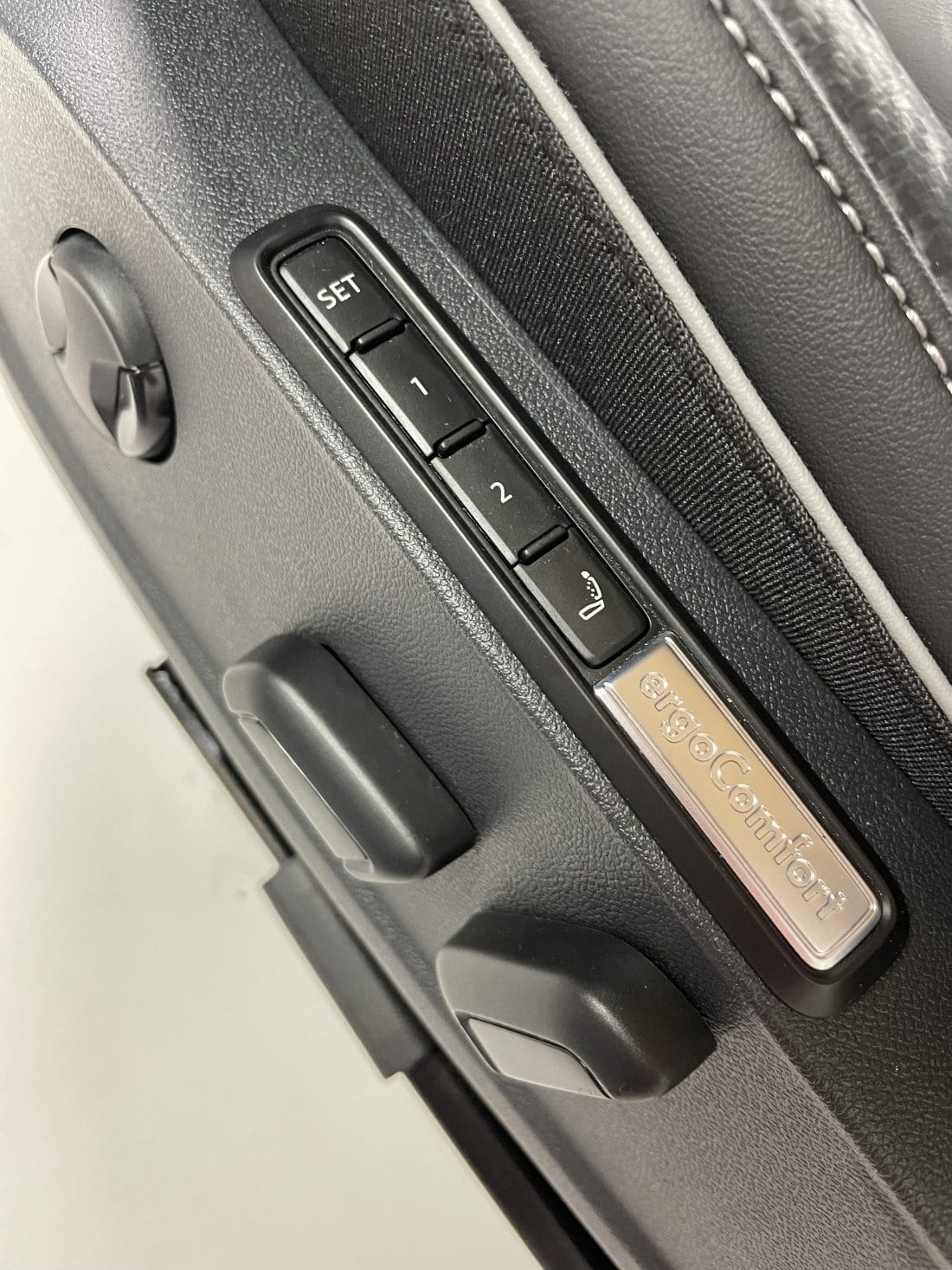Interieur Vw Golf 8 R Leder Zwart Grijs Stiksel