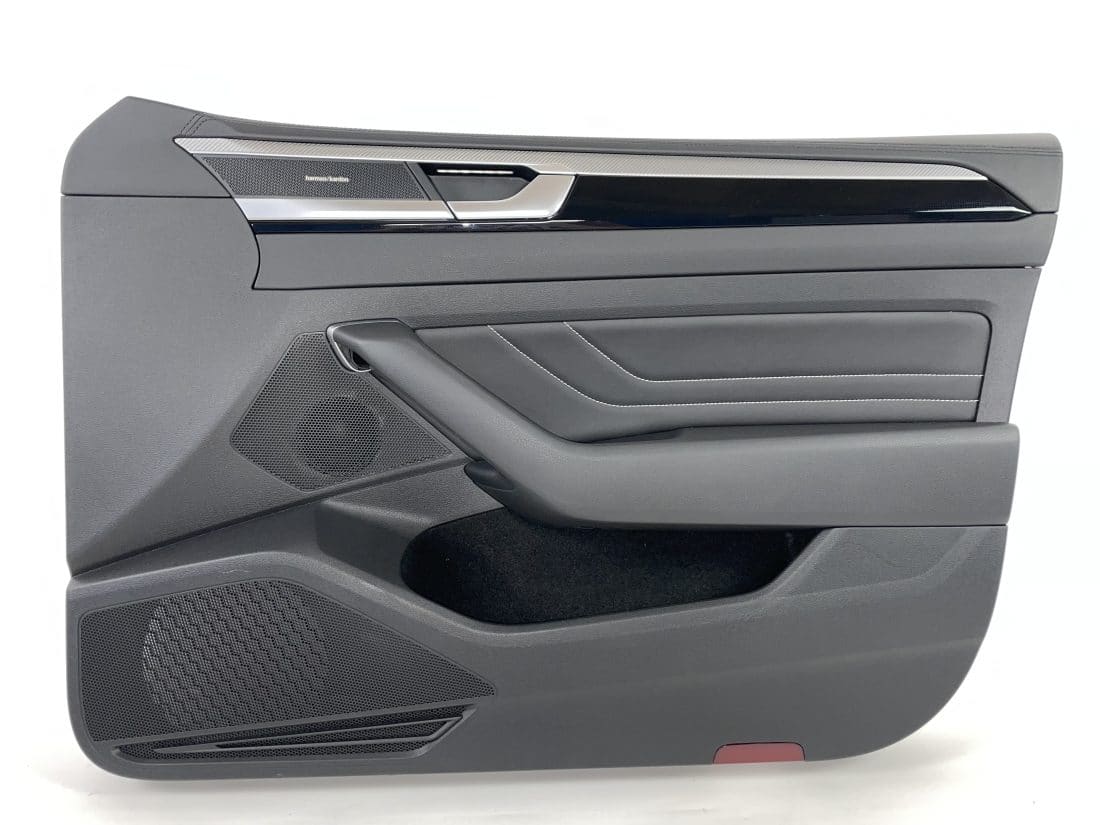 Interieur Vw Golf 8 R Leder Zwart Grijs Stiksel