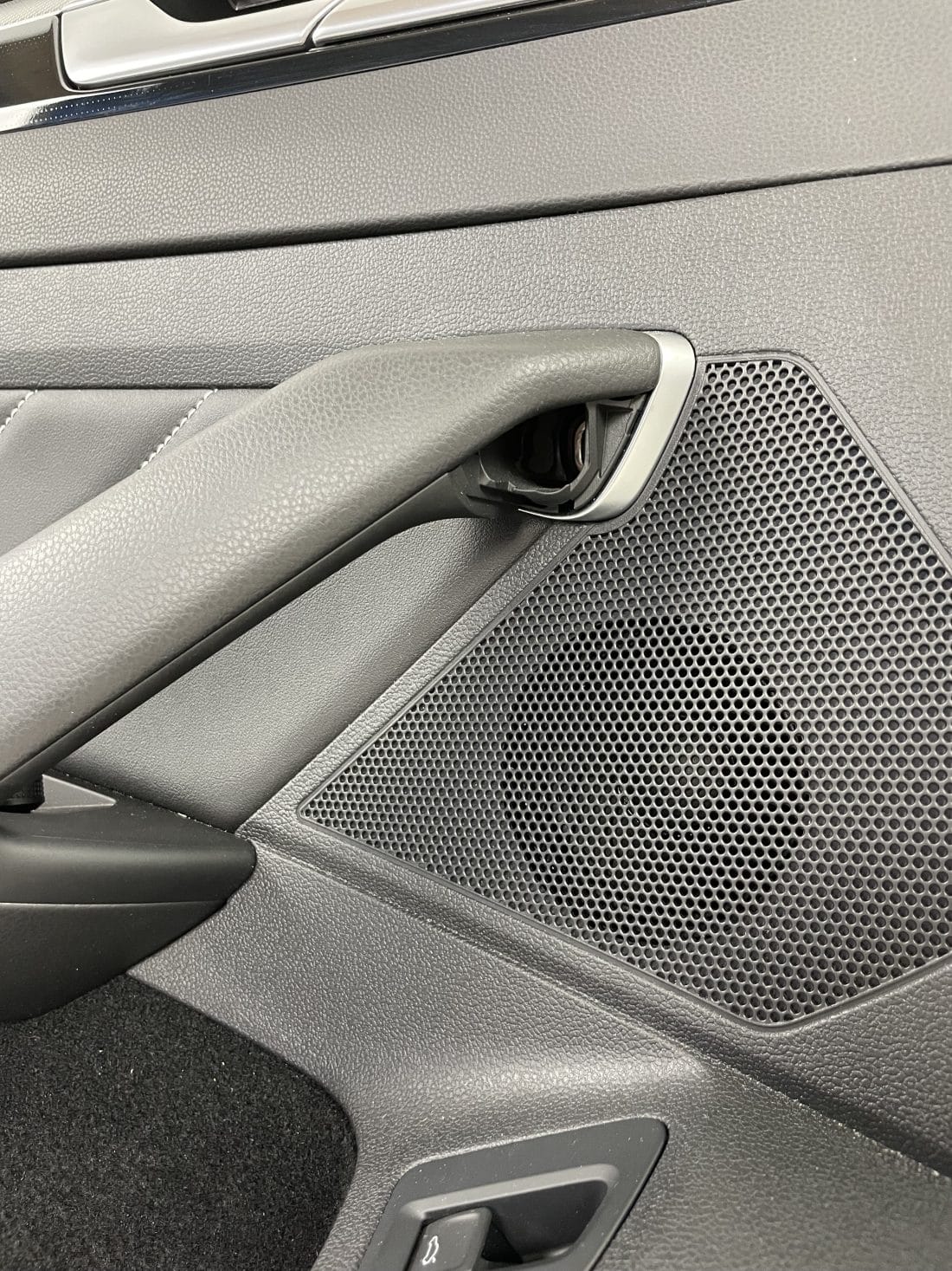 Interieur Vw Golf 8 R Leder Zwart Grijs Stiksel