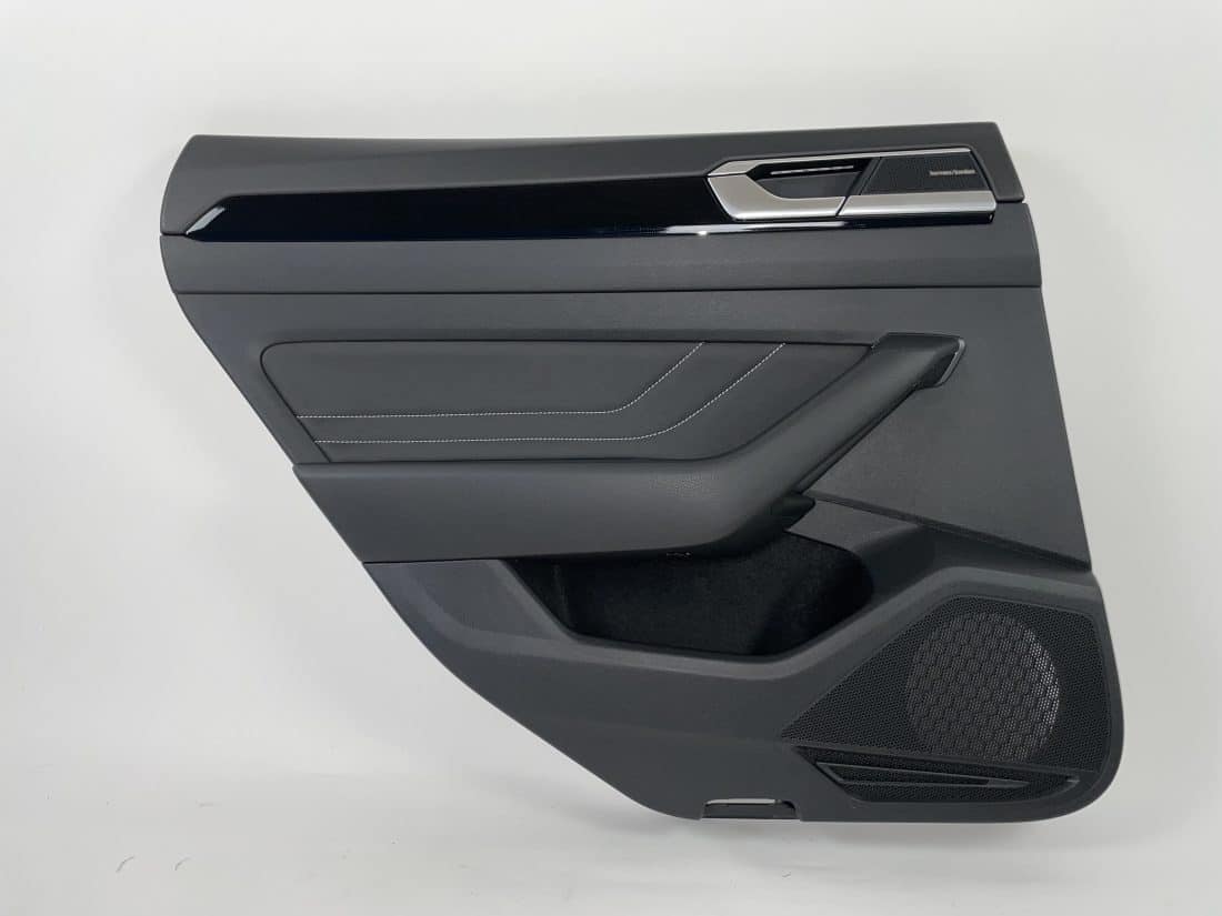 Interieur Vw Golf 8 R Leder Zwart Grijs Stiksel