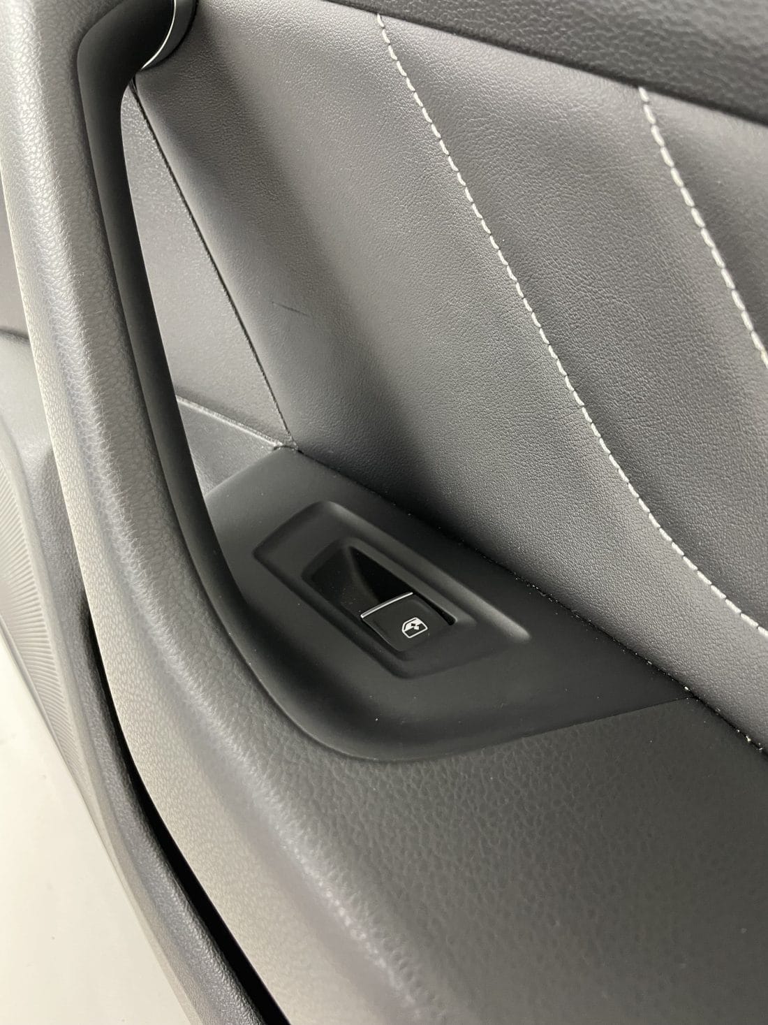 Interieur Vw Golf 8 R Leder Zwart Grijs Stiksel