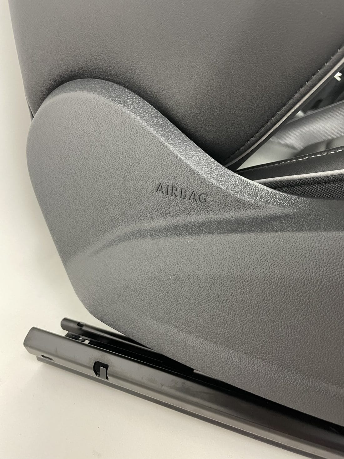 Interieur Vw Golf 8 R Leder Zwart Grijs Stiksel