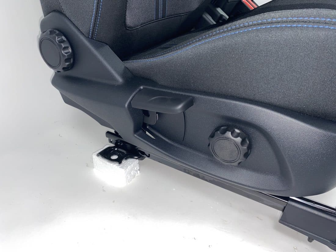 Car Seat Ford Fiesta St 5 Door Heating B479 Fabric Black Blue Stitching Right 7226648j 2 B02 Car Seat Ford Fiesta St 5 Door Heating B479 Fabric Black Blue Stitching Right 7226648j 2 B02