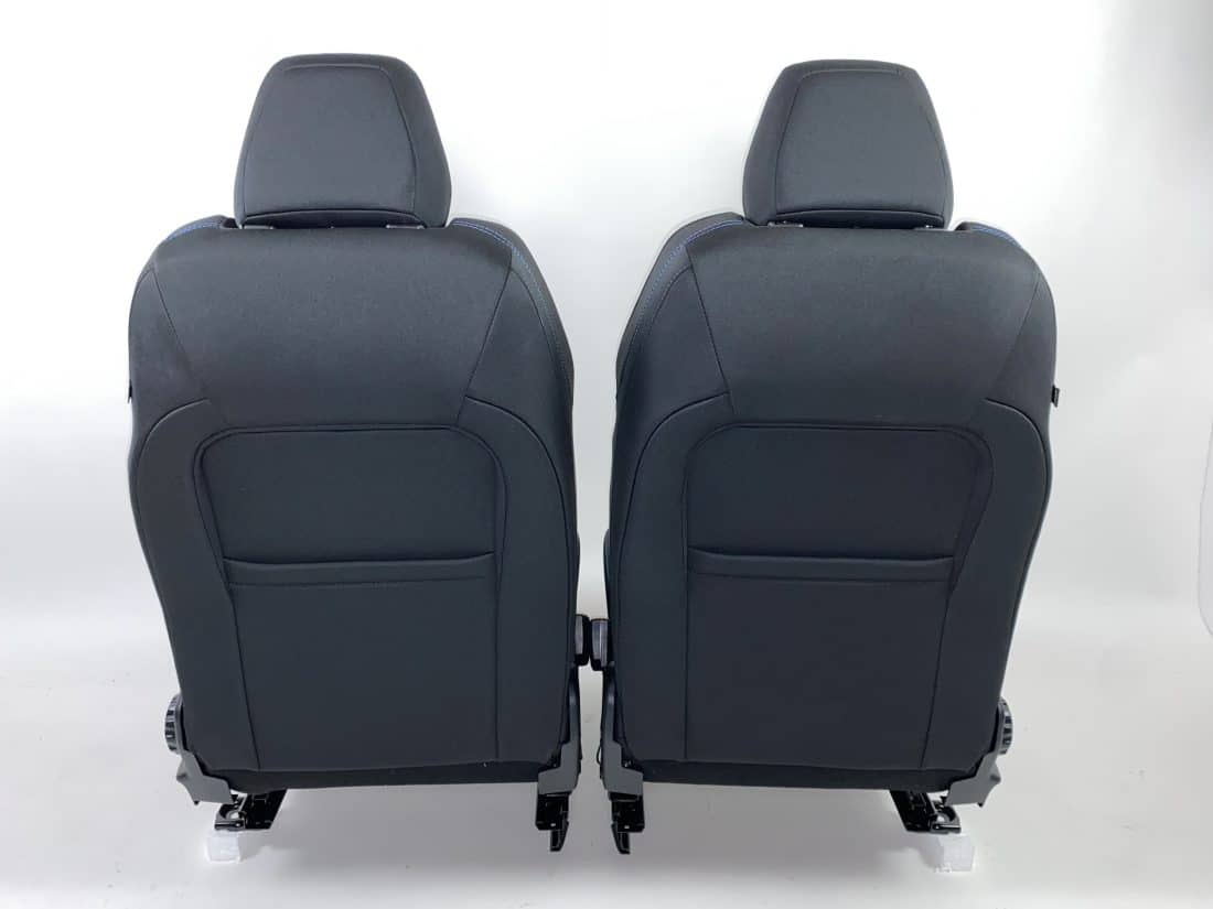 Car Seat Ford Fiesta St 5 Door Heating B479 Fabric Black Blue Stitching Right 7226648j 2 B02 Car Seat Ford Fiesta St 5 Door Heating B479 Fabric Black Blue Stitching Right 7226648j 2 B02