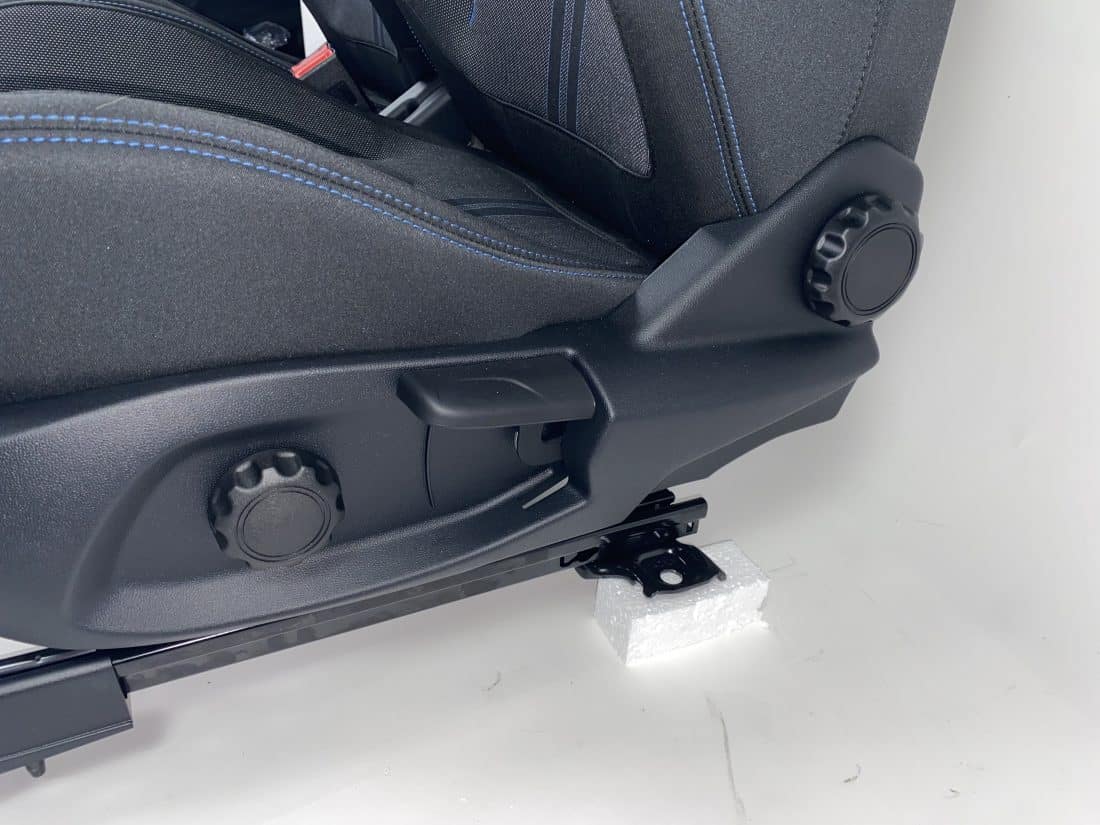Car Seat Ford Fiesta St 5 Door Heating B479 Fabric Black Blue Stitching Right 7226648j 2 B02 Car Seat Ford Fiesta St 5 Door Heating B479 Fabric Black Blue Stitching Right 7226648j 2 B02