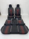 Innenausstattung VW Golf 7 GTI TCR Alcantara/Stoff Grau/Rot