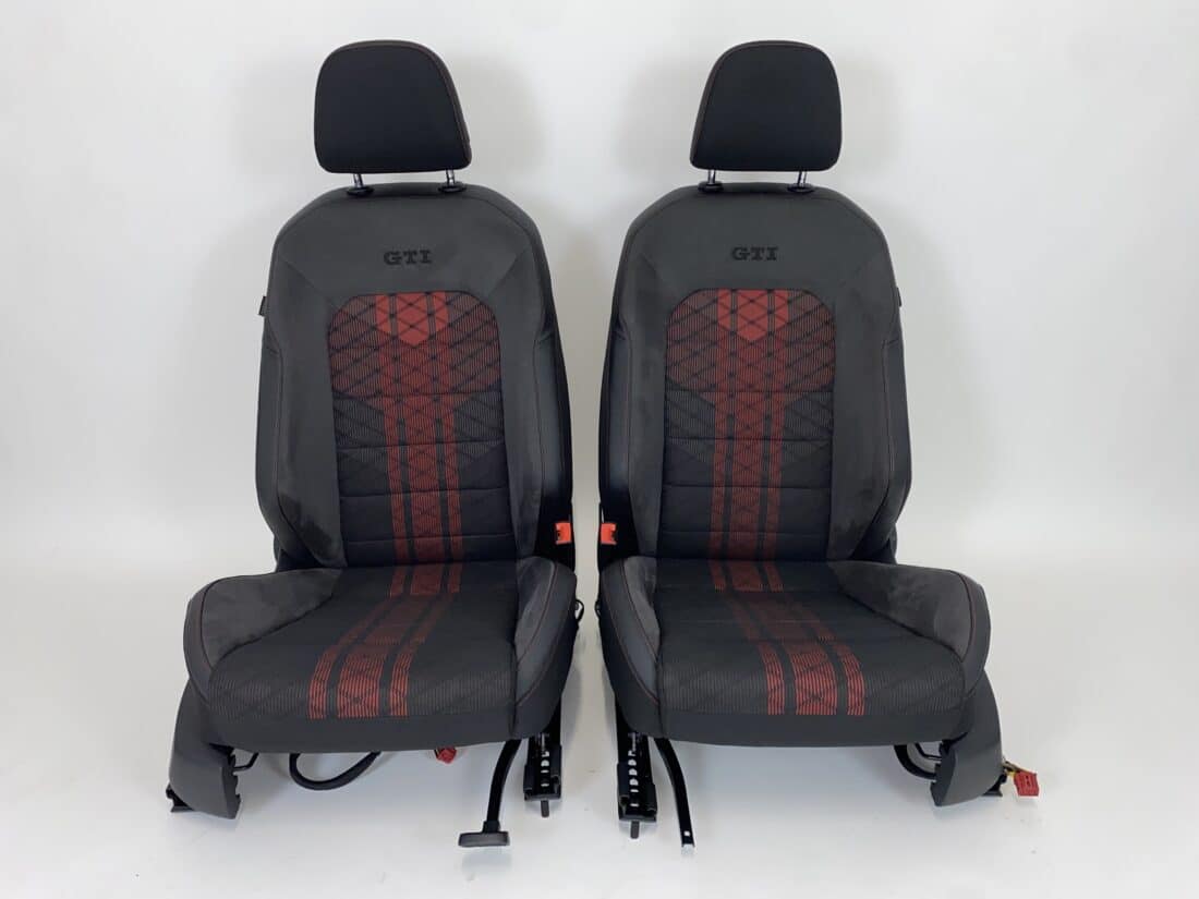 Trp Post Container-Daten Trp Post-ID 10217 Innenausstattung VW Golf 7 GTI TCR Alcantara/Stoff grau/rot Trp Post Container