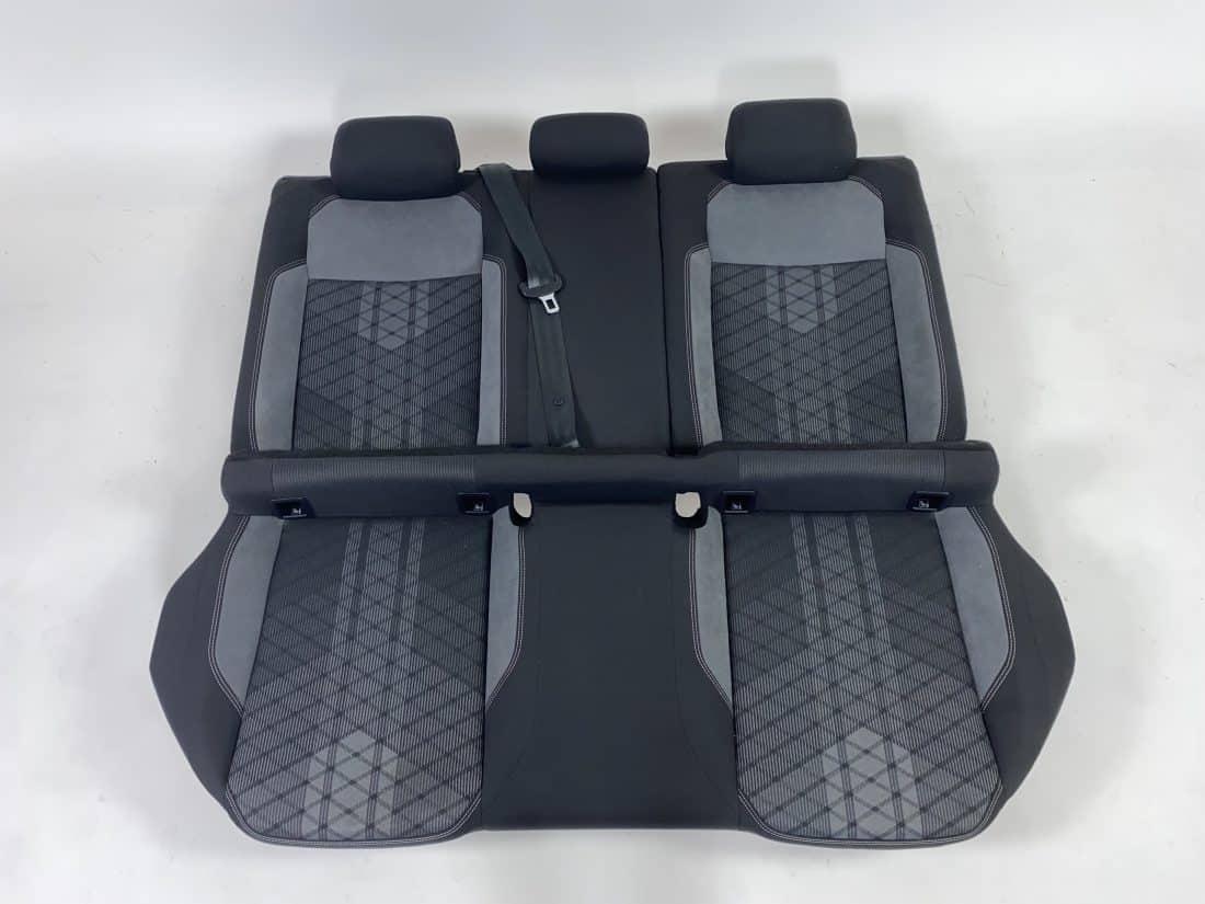 Interieur Vw Polo 6r Aw Stof Alcantara Zwart Grijs Interieur Vw Polo 6r Aw Stof Alcantara Zwart Grijs