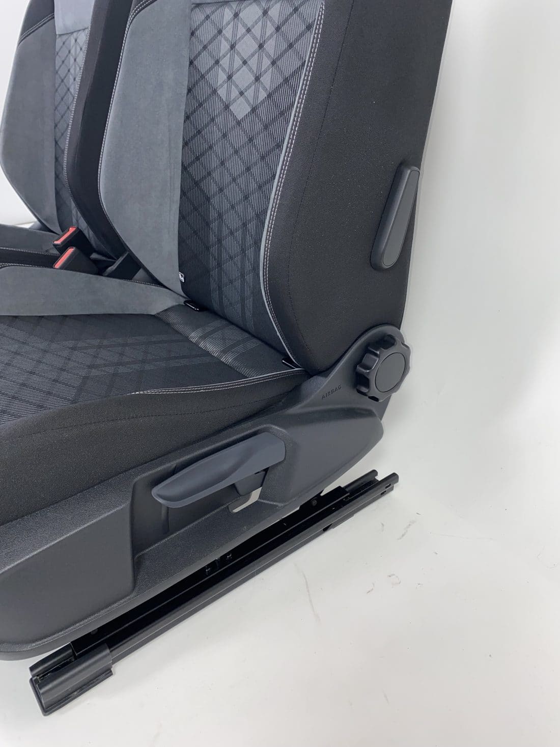 Interieur Vw Polo 6r Aw Stof Alcantara Zwart Grijs Interieur Vw Polo 6r Aw Stof Alcantara Zwart Grijs