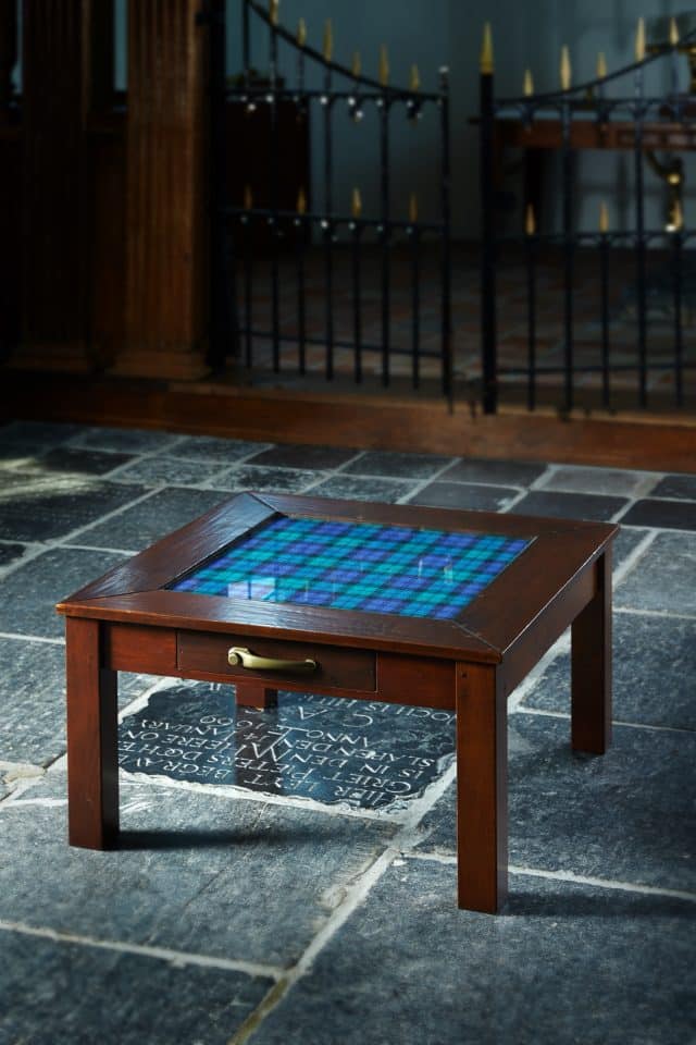 Table d'appoint Porsche classique Vert Bleu