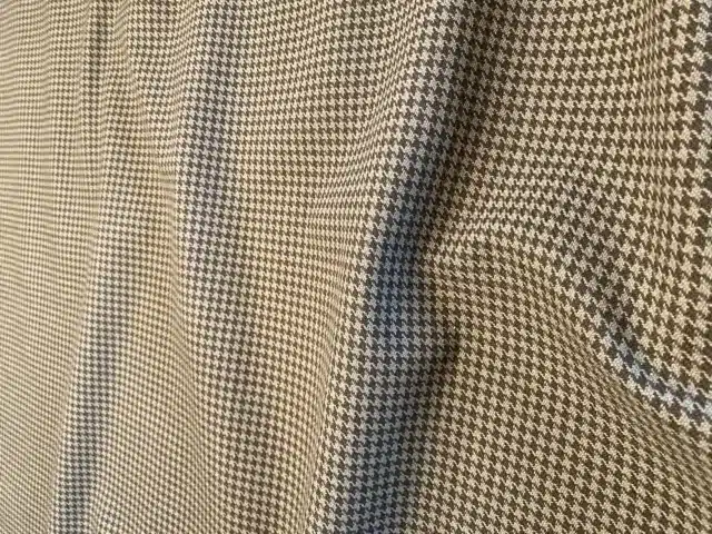 Tissu Pepita Check Beige Brown Bmw 5 Series E28