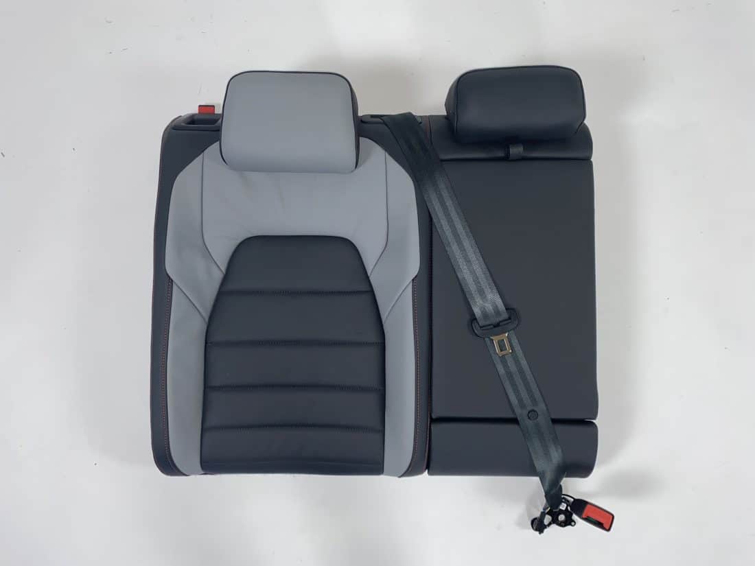 Interior Vw Arteon Shooting Break R Black Leather Blue Stitching Interior Vw Arteon Shooting Break R Black Leather Blue Stitching
