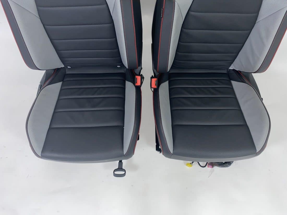 Interior Vw Arteon Shooting Break R Black Leather Blue Stitching Interior Vw Arteon Shooting Break R Black Leather Blue Stitching