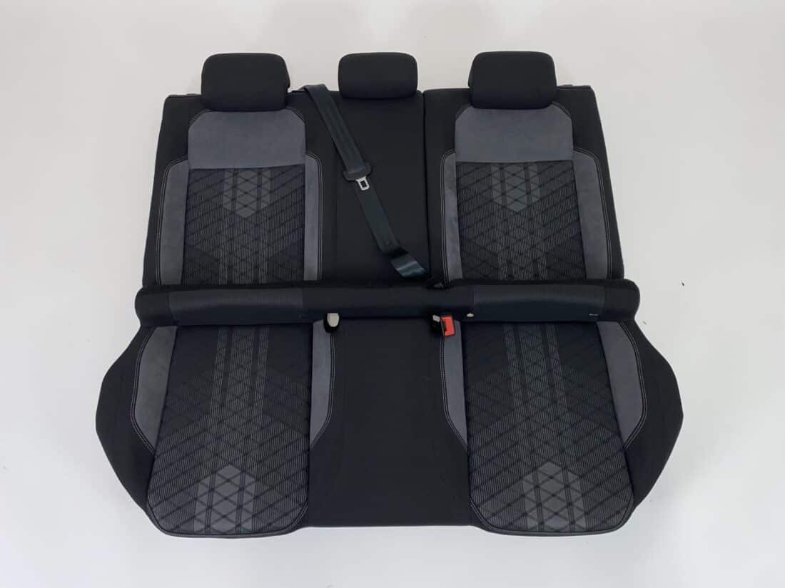 Interior Vw Taigo R C61 Alcantara Fabric Leather Grey Black Interior Vw Taigo R C61 Alcantara Fabric Leather Grey Black