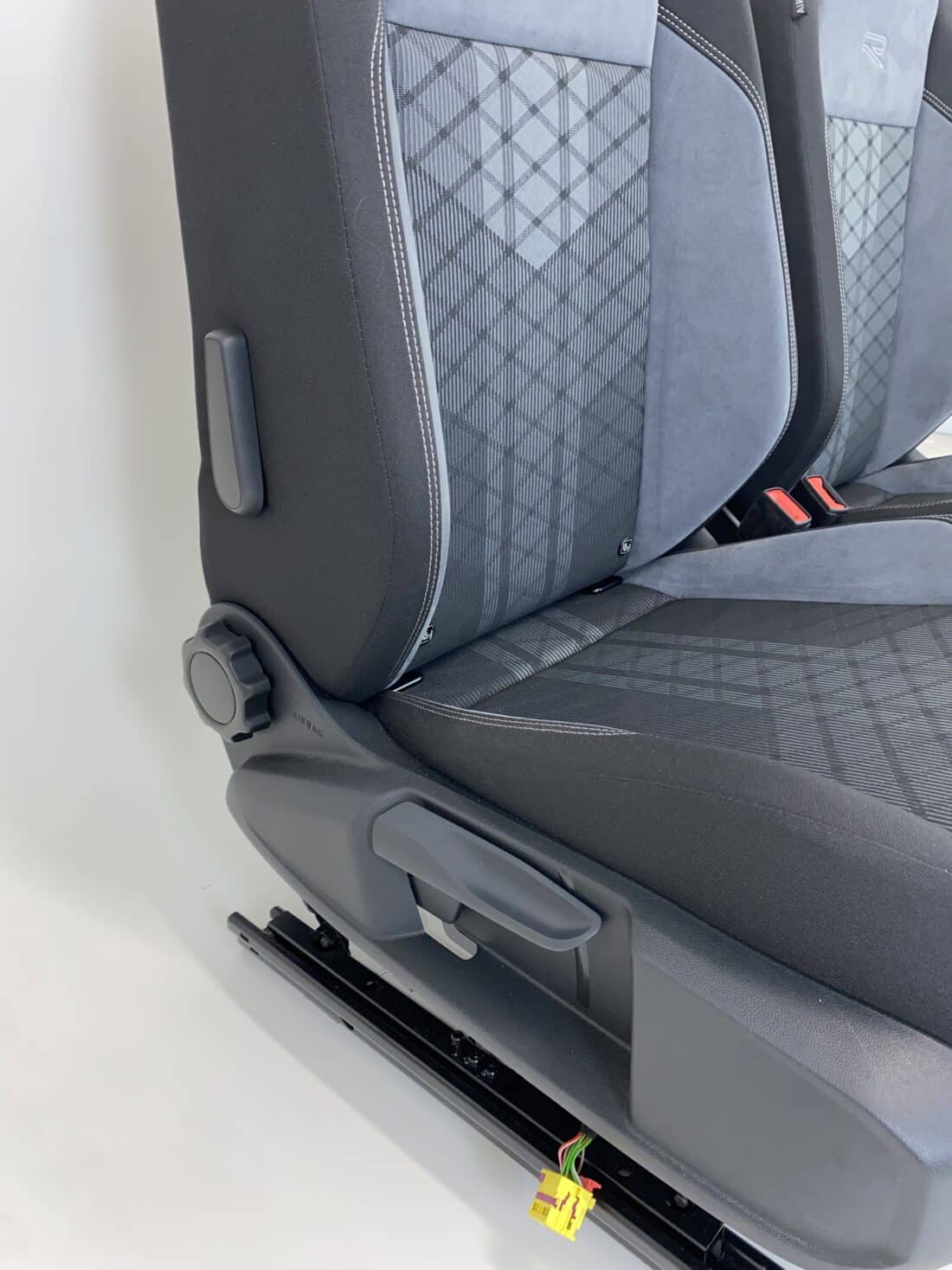 Interior Vw Taigo R C61 Alcantara Fabric Leather Grey Black Interior Vw Taigo R C61 Alcantara Fabric Leather Grey Black