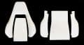 Foam parts Porsche Turbo Complete Set 1. Series build. 1979 - 1985