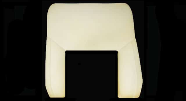 Foam part Backrest Renault Alpine A110 build 1962 8211 1977