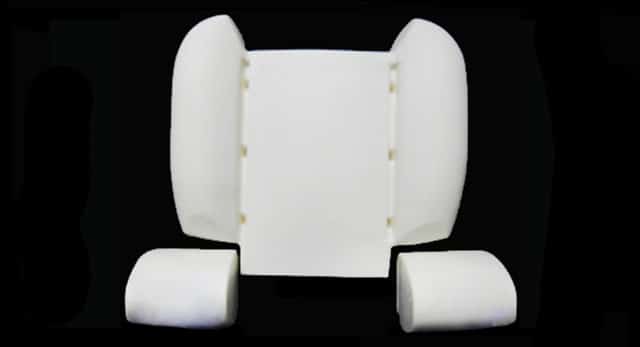 Foam part seat Renault Alpine A310 3 piece