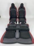 Interior Mini Cooper S (F56) Alcantara/Leather Black with red details