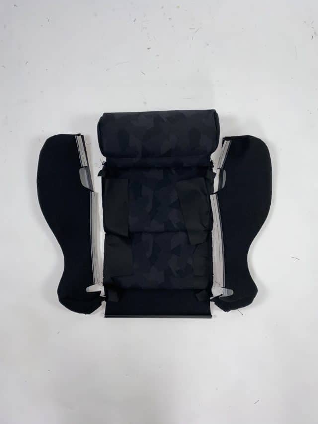 Recaro Stoff Teil Sitz komplett Ergomed E Es Artista Nardo Schwarz Links