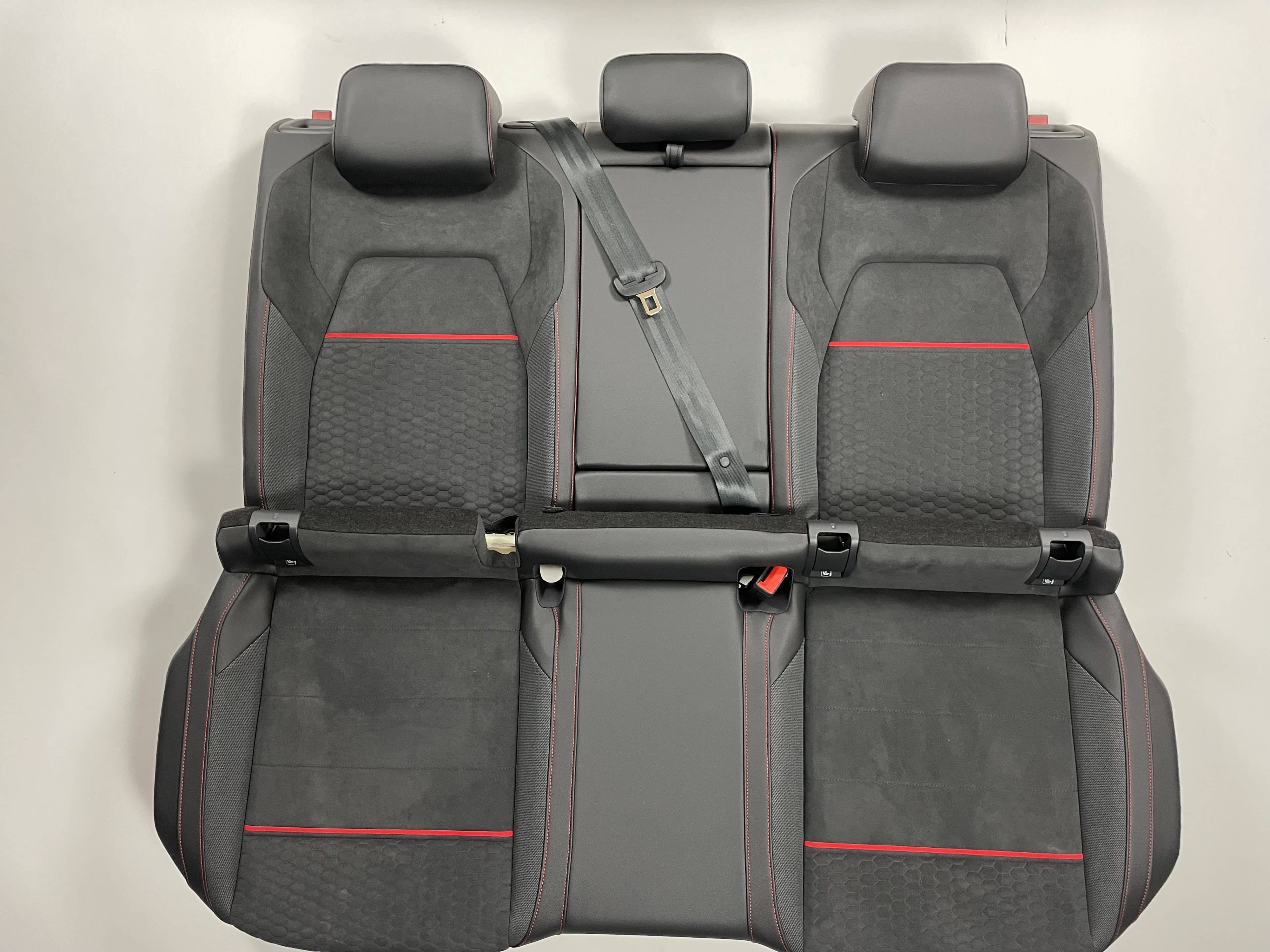 Rear Seat and Door Panels VW Golf GTI Clubsport Alcantara Grey