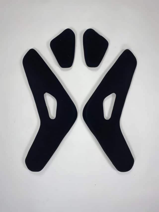 Recaro Podium Pad Kit Velour Schwarz