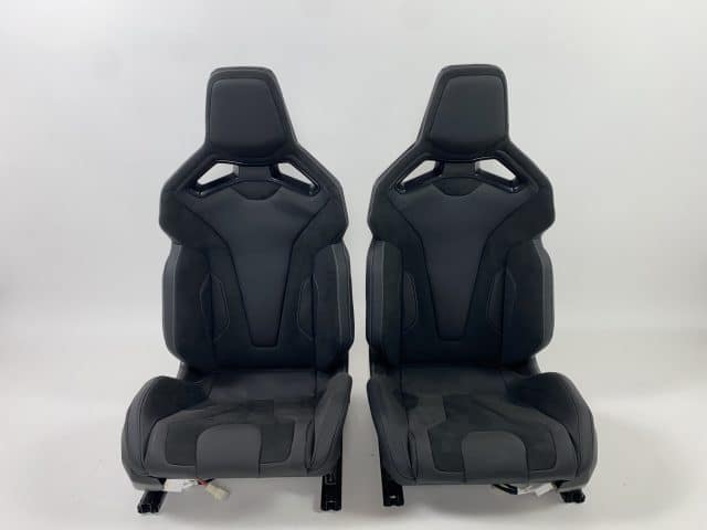 Set Recaro Sport C Prototyp Alcantara Leder Schwarz