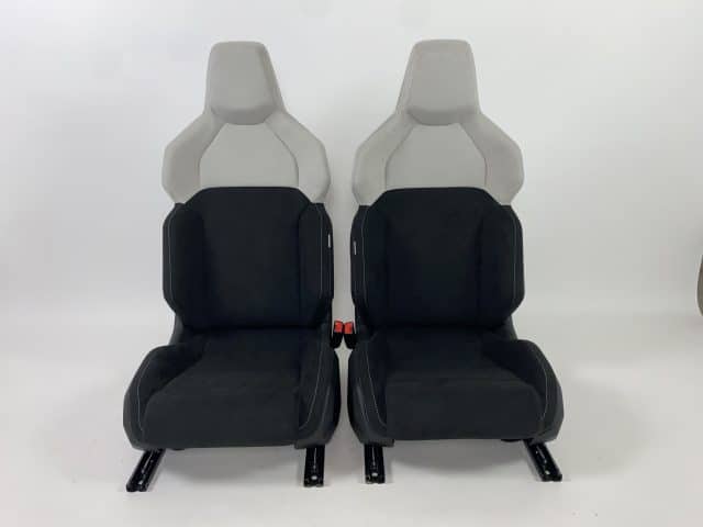 Satz Recaro Sport C Lightyear Edition Dinamica Grau Schwarz