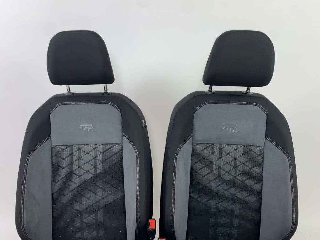 Trp Post Container Data Trp Post Id 13495 Interior Vw Polo 6 R Aw Fabric Alcantara Black Grey Trp Post Container