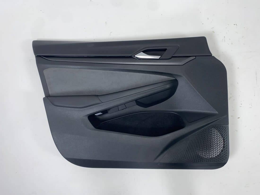 Interieur Vw Golf 8 R Stof Alcantara Leder Grijs Blauw