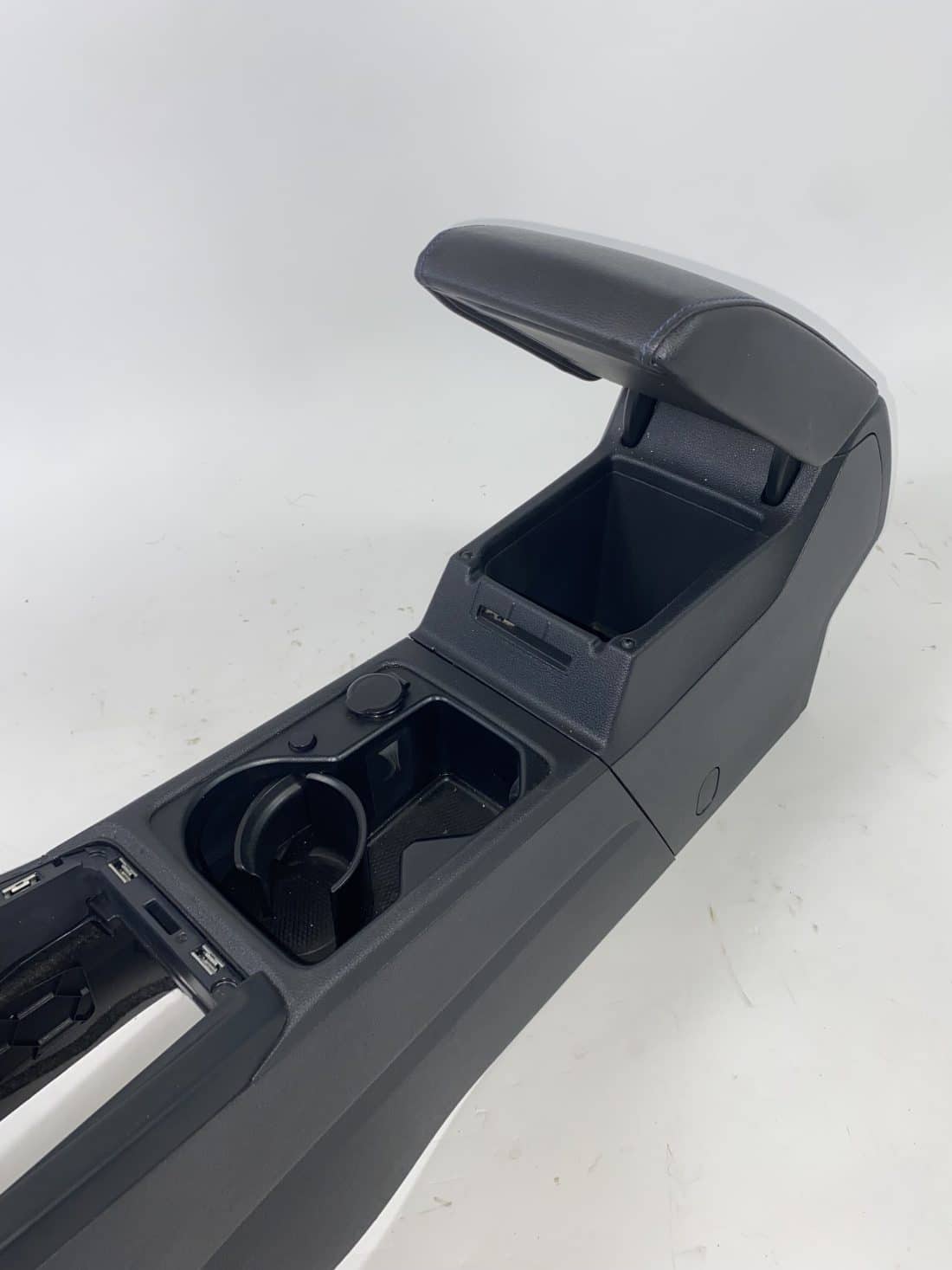 Interieur Vw Golf 8 R Stof Alcantara Leder Grijs Blauw