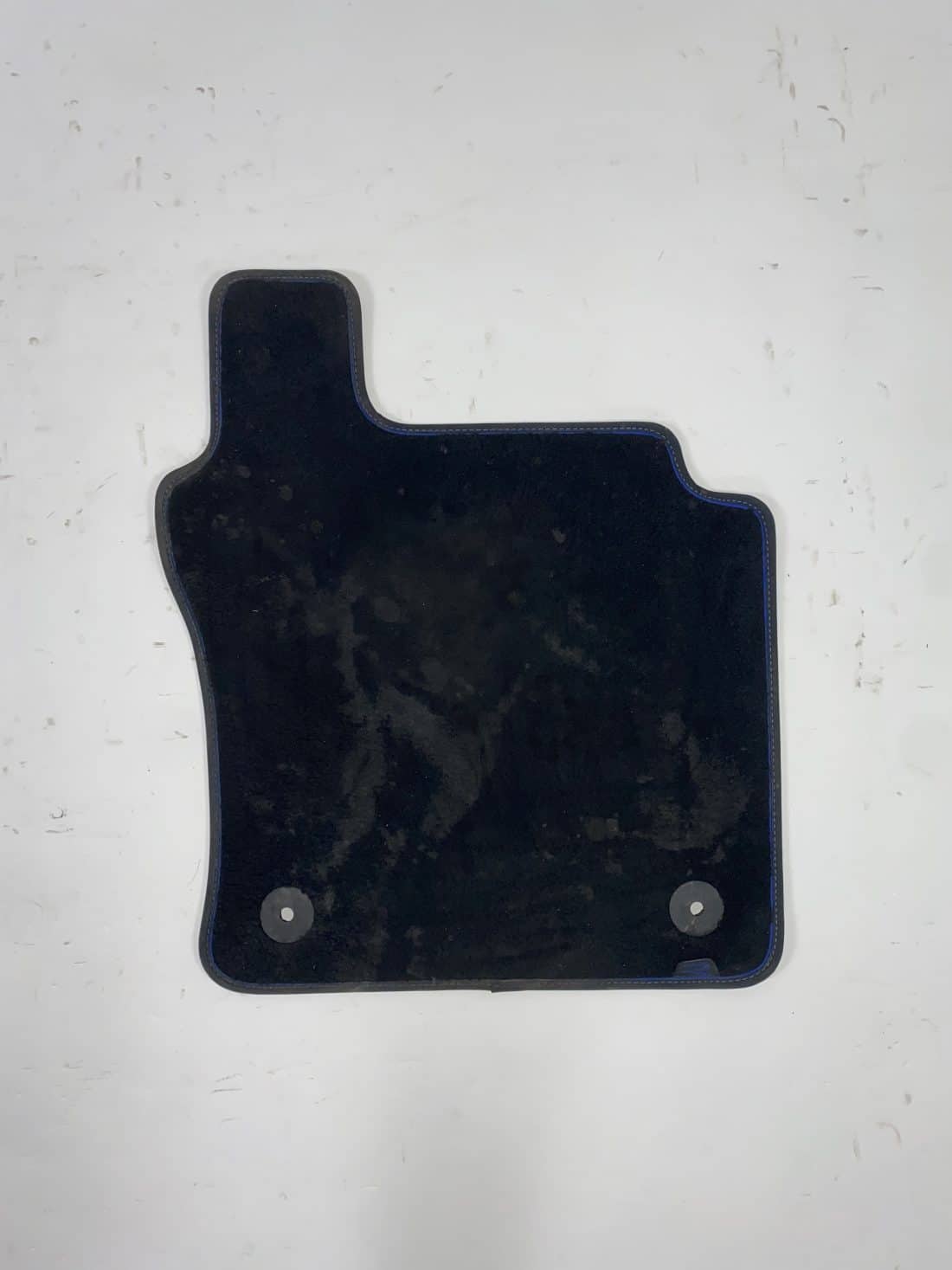 Interieur Vw Golf 8 R Stof Alcantara Leder Grijs Blauw