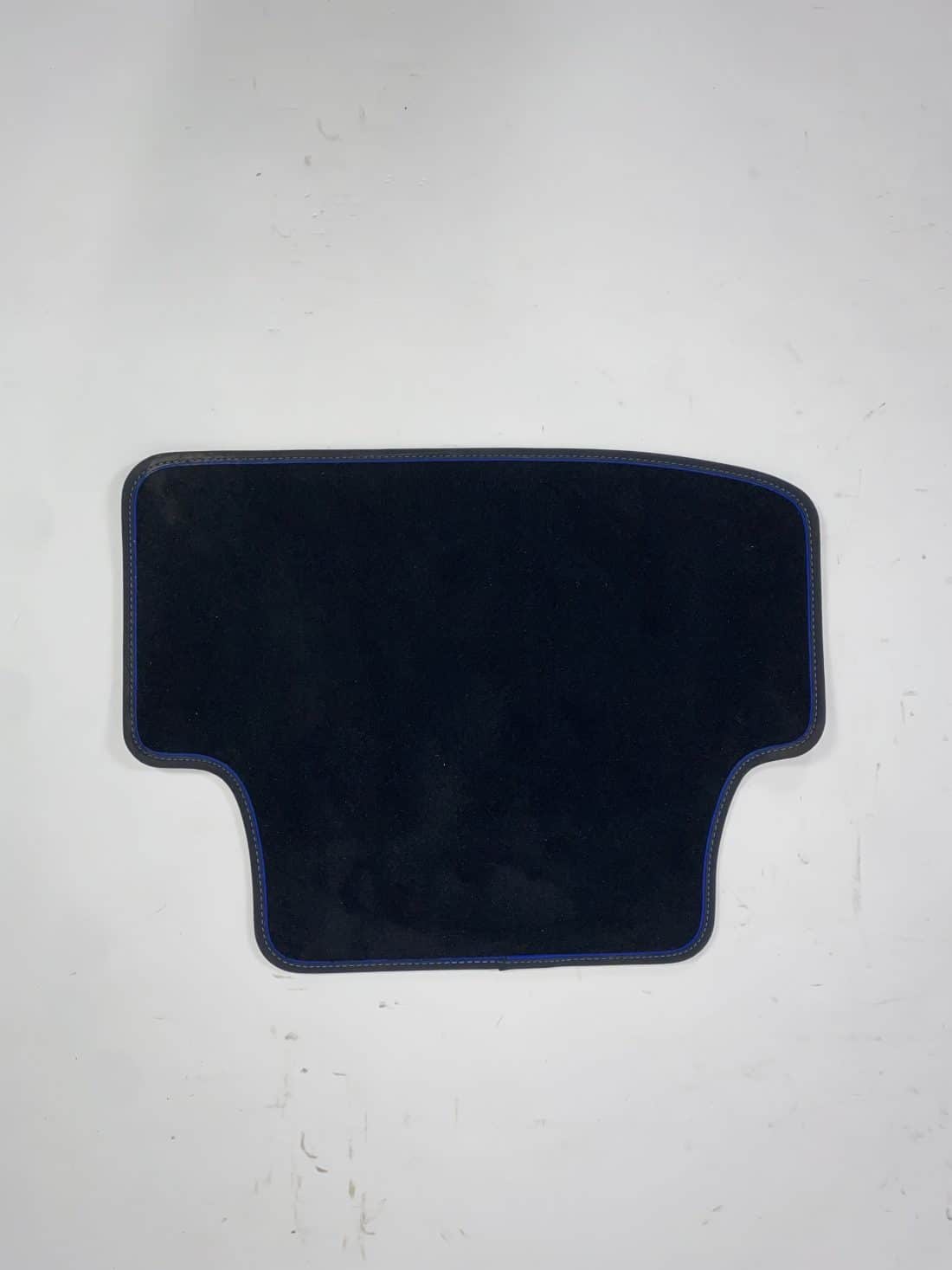 Interieur Vw Golf 8 R Stof Alcantara Leder Grijs Blauw