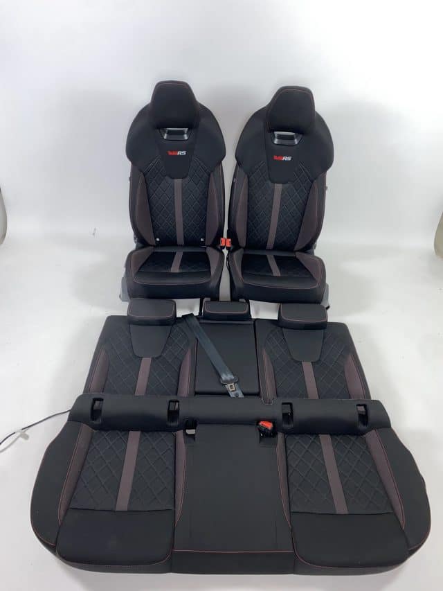 Intérieur Skoda Octavia Iv Combi Nx5 Tissu Noir Rouge