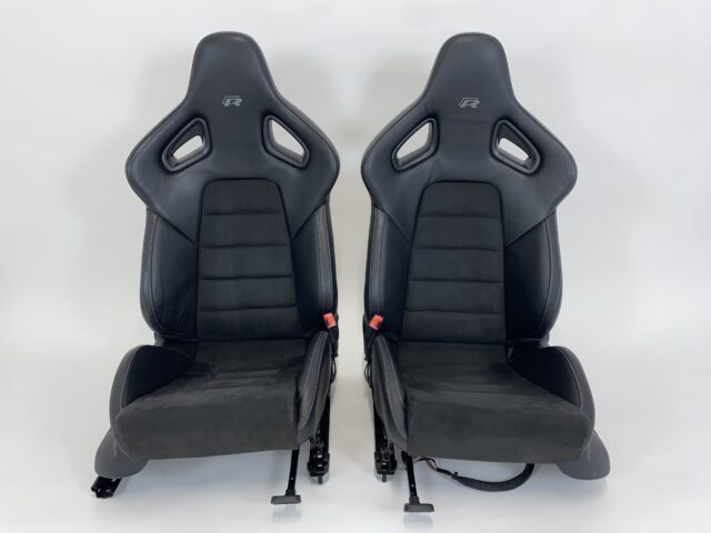 Recaro Auto Sitze Vw Golf 6 R Alcantara Leder Schwarz