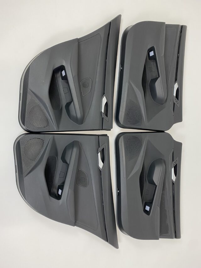 Vw Golf 8 Gti Türverkleidungen Leder Schwarz