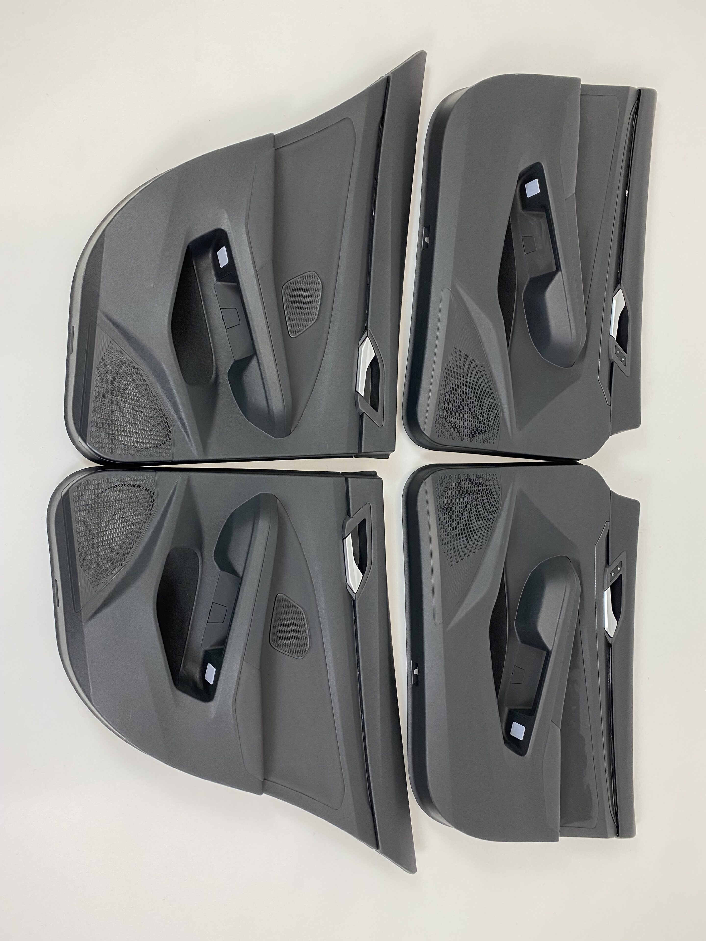 VW Golf 8 GTI Door Panels Leather Black online at Carseatz