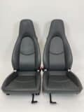 Car seats Porsche Boxter (987), 911 (997) Leather Grey