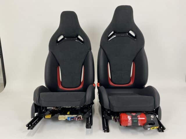 Mercedes Benz C Class Amg Performance Seats W206 Alcantara With Red Detail