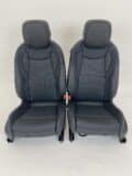 Interior VW Tiguan Leather Black With Blue Details