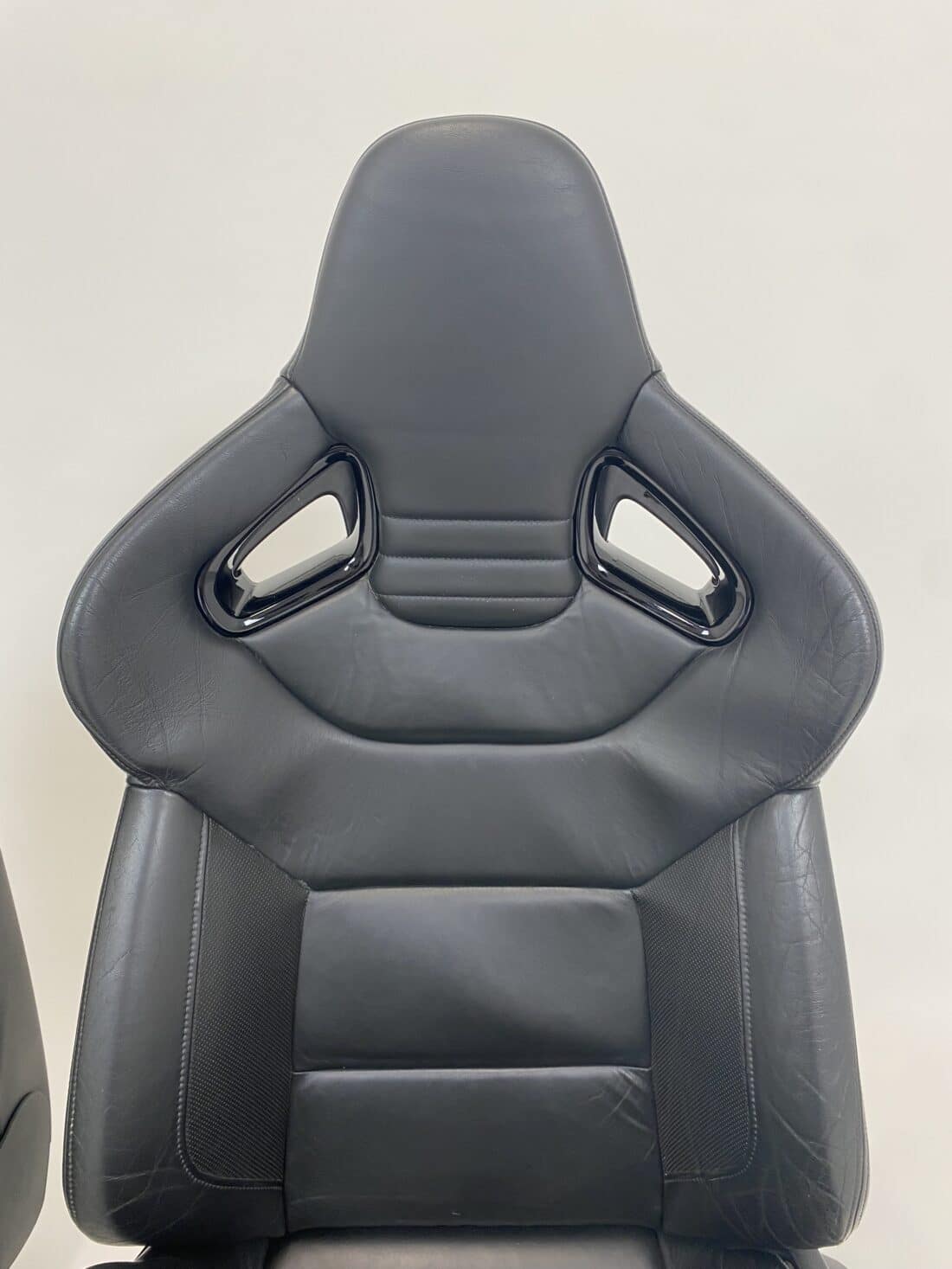 Recaro Autostoelen Audi S3 Amp Vw Golf 6 R Leder Zwart Recaro Autostoelen Audi S3 Amp Vw Golf 6 R Leder Zwart