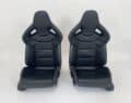 RECARO Autostoelen Audi S3 & VW Golf 6 R Leder Zwart