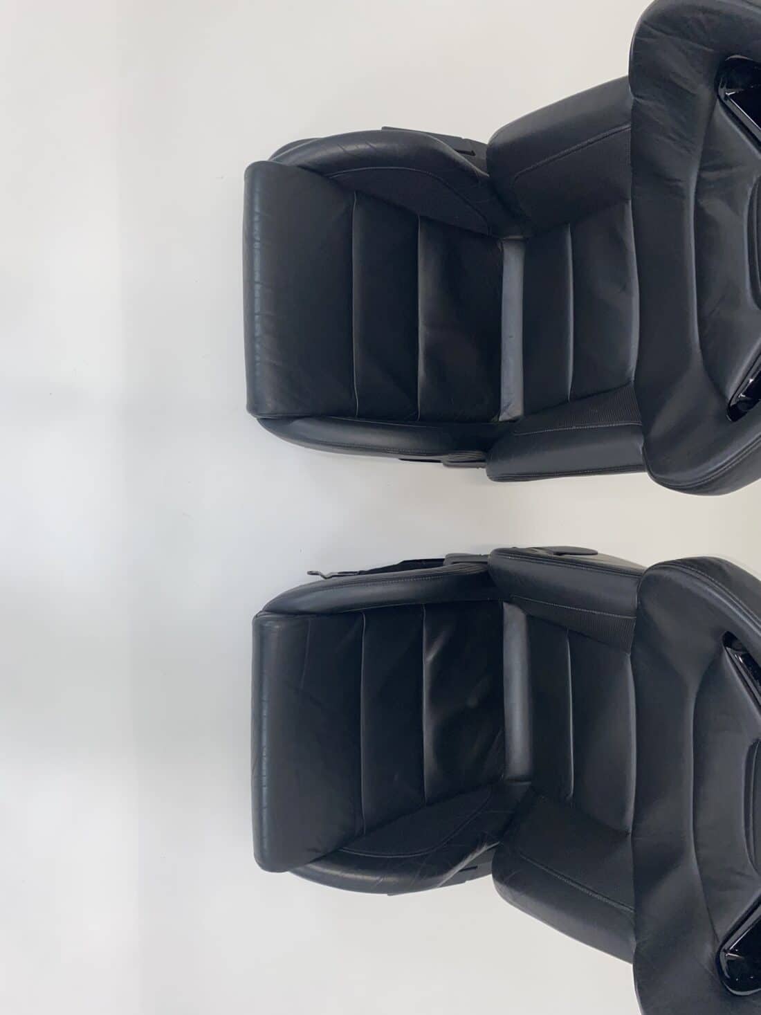 Recaro Autostoelen Audi S3 Amp Vw Golf 6 R Leder Zwart Recaro Autostoelen Audi S3 Amp Vw Golf 6 R Leder Zwart